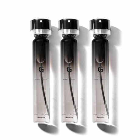 GAMMON Black Notes Parfum Set mit Aluminium Suit