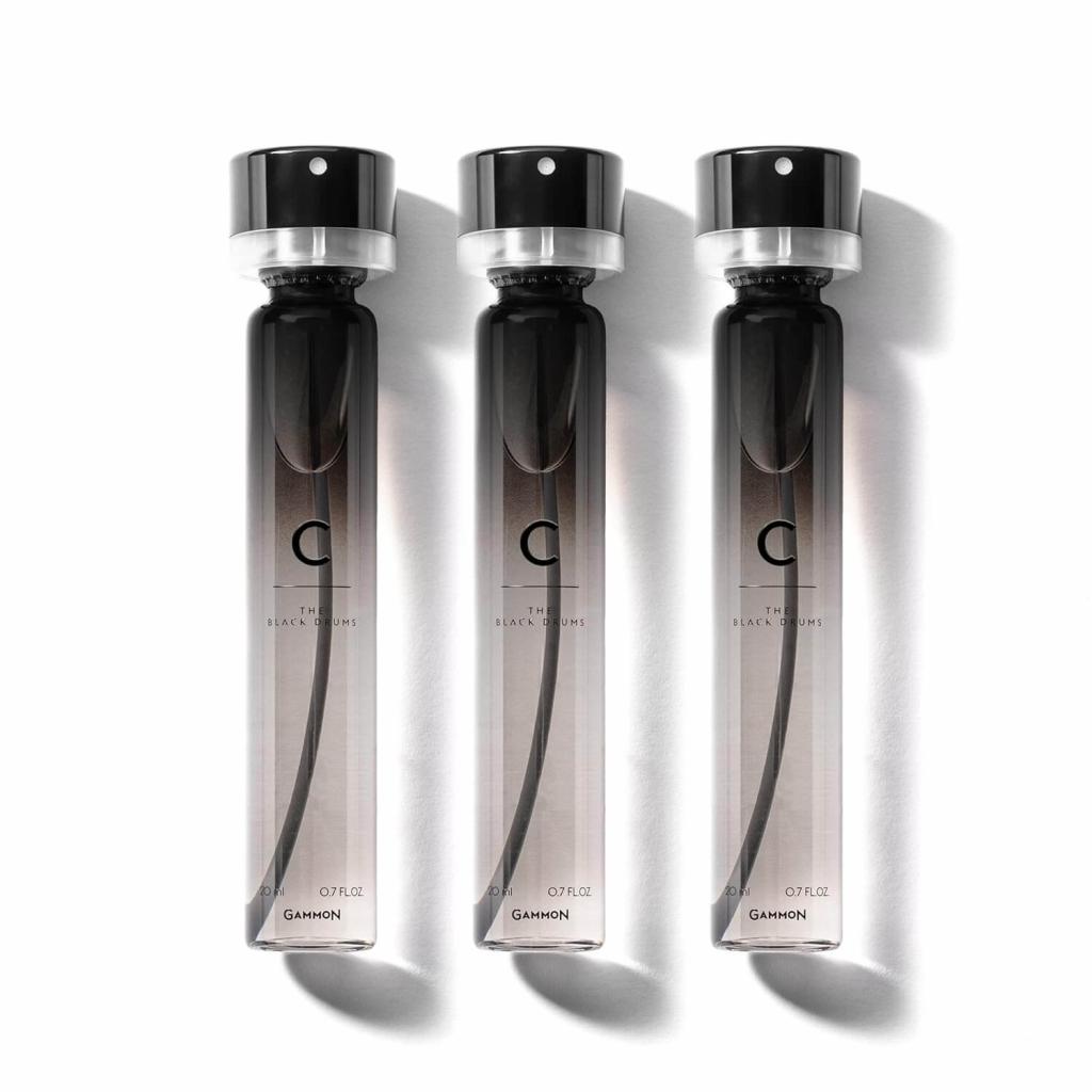 GAMMON Black Notes Parfum Set mit Aluminium Suit