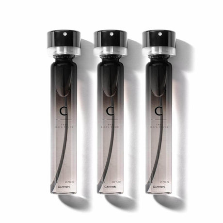 GAMMON Black Notes Parfum Set mit Aluminium Suit