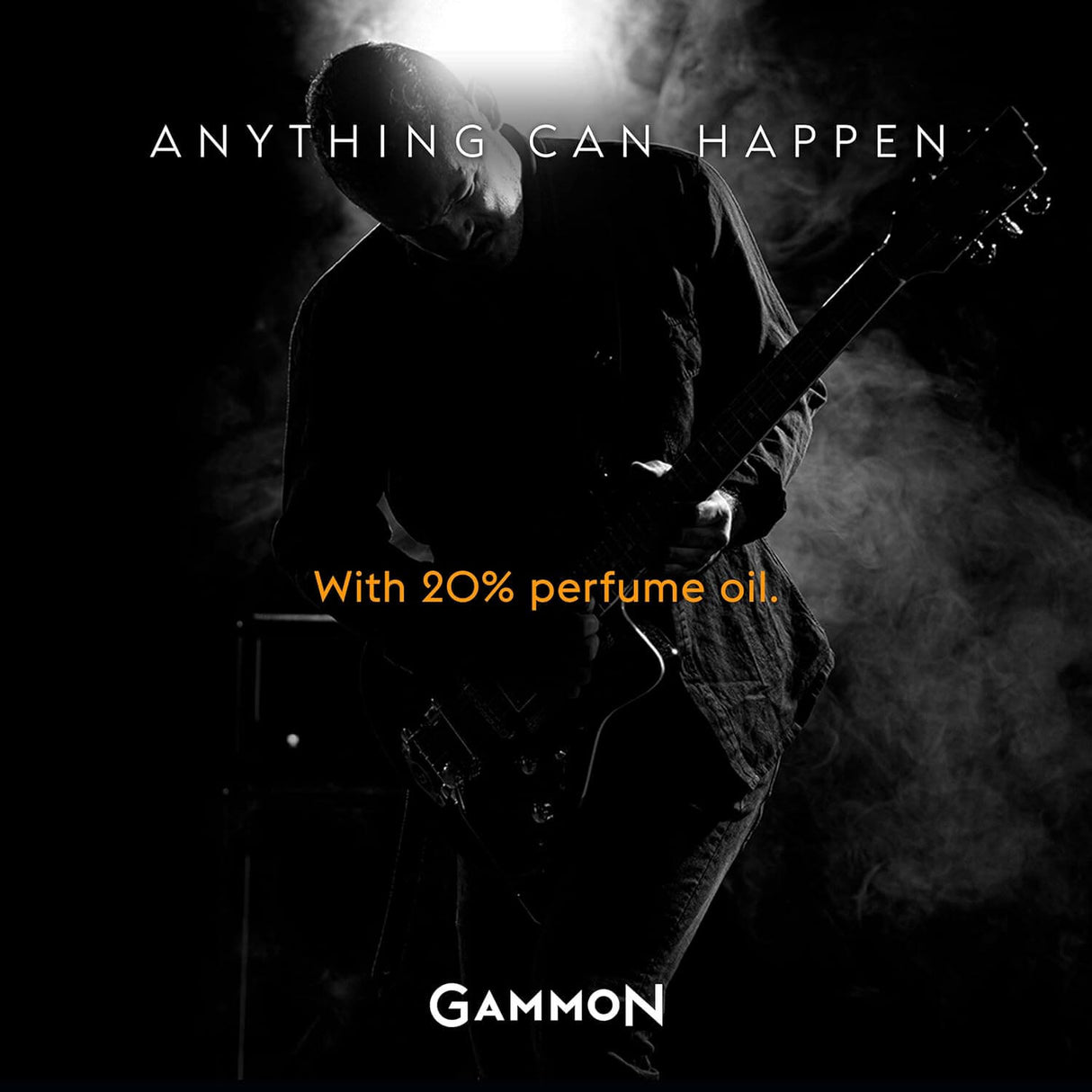 GAMMON 8987 Black Notes Parfum Starter G BLACK GUITAR mit 20 Prozent Duftöl