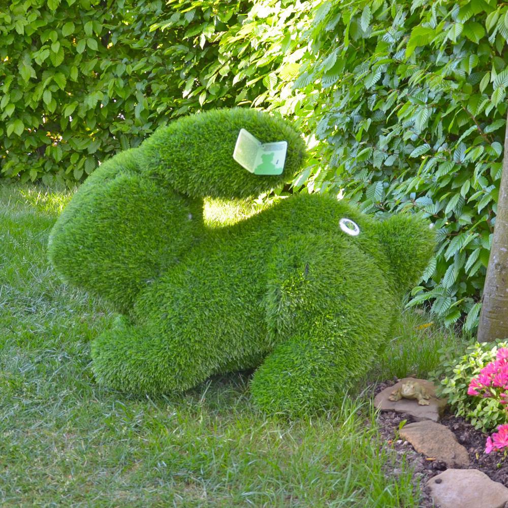 AniPlants, Grasfigur, "Hase", Gartendeko, 65cm