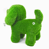 AniPlants, Grasfigur, "Hund", stehend, Gartendeko, 65cm