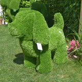 AniPlants, Grasfigur, "Hund", stehend, Gartendeko, 65cm