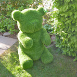 AniPlants, Grasfigur, "Bär", frontal Gartendeko, 80cm