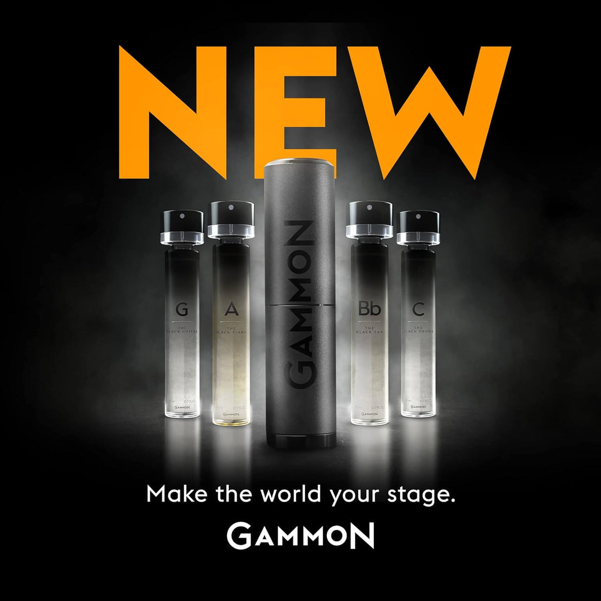 GAMMON 9076 Black Drums Herrenduft, frisch-holzig, 20% Parfum-Öl