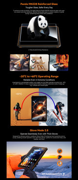 Blackview Active 5 Outdoor Tablet 8,68 Zoll – Android 15, 24GB RAM (8GB+16GB), 128GB Speicher, 6600mAh Akku, 4G LTE, WiFi, NFC, IP68/IP69K stoßfest, 16MP+13MP Kamera