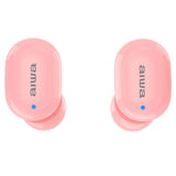 Aiwa EBTW-150PK PINK Drahtlose Kopfhörer Bluetooth 5.0 10 m Reichweite ANS Voice Assistant TWS