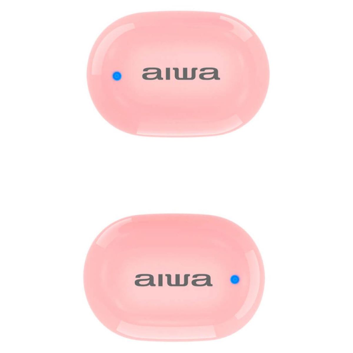 Aiwa EBTW-150PK PINK Drahtlose Kopfhörer Bluetooth 5.0 10 m Reichweite ANS Voice Assistant TWS