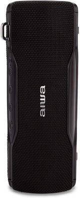 Aiwa BST-500BK schwarz Bluetooth Lautsprecher Boombox TWS, IP67, 12W, Hyperbass, Freisprechfunktion