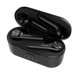 Aiwa ESP-350BK SCHWARZ In-Ear Bluetooth Kopfhörer mit Ladestation IPX4 wasserdicht TWS