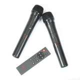 Aiwa KBTUS-900 Karaoke LED Trolley 100W Party Lautsprecher kabellose Mikrofone, BT, Fernbedienung