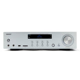 B-WARE - Aiwa AMU-120BTSR silberfarben Mediaplayer AV-Empfänger und -Verstärker, BT v5.0-Empfänger, 2X 60W