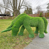 AniPlants, Grasfigur, "Einhorn", klein, Gartendeko, 46cm