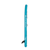 Aqua Marina All-Around SUP Board 315x79 cm mit Reißverschlussrucksack Double Action-Pumpe LIQUID AIR Paddel Einschub-Mittelfinne Sicherheitsleine Blau