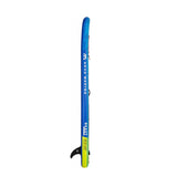 Aqua Marina SUP Board 320x81cm mit Reißverschlussrucksack Double Action-Pumpe LIQUID AIR V1 Paddel Einschub-Mittelfinne Sicherheitsleine Blau