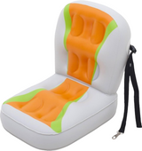 Aqua Marina Kajak 412x83 cm für 2 Personen mit Luftsitz verstellbarer Lehne Transporttasche Reparaturset Handpumpe strapazierfähig Grün/Weiß/Orange