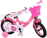 Volare Ashley Kinderfahrrad - Mädchen - 12 Zoll - Rot/Rosa