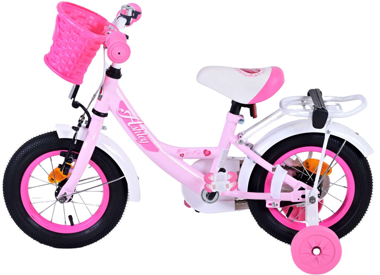Volare Ashley Kinderfahrrad - Mädchen - 12 Zoll - Rosa