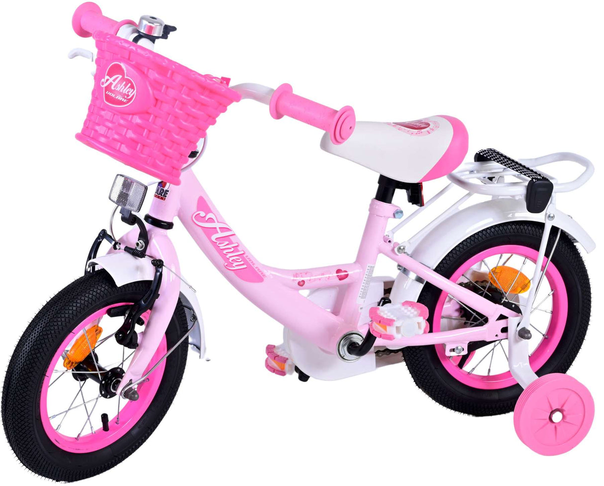 Volare Ashley Kinderfahrrad - Mädchen - 12 Zoll - Rosa