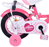 Volare Ashley Kinderfahrrad - Mädchen - 12 Zoll - Rot/Rosa