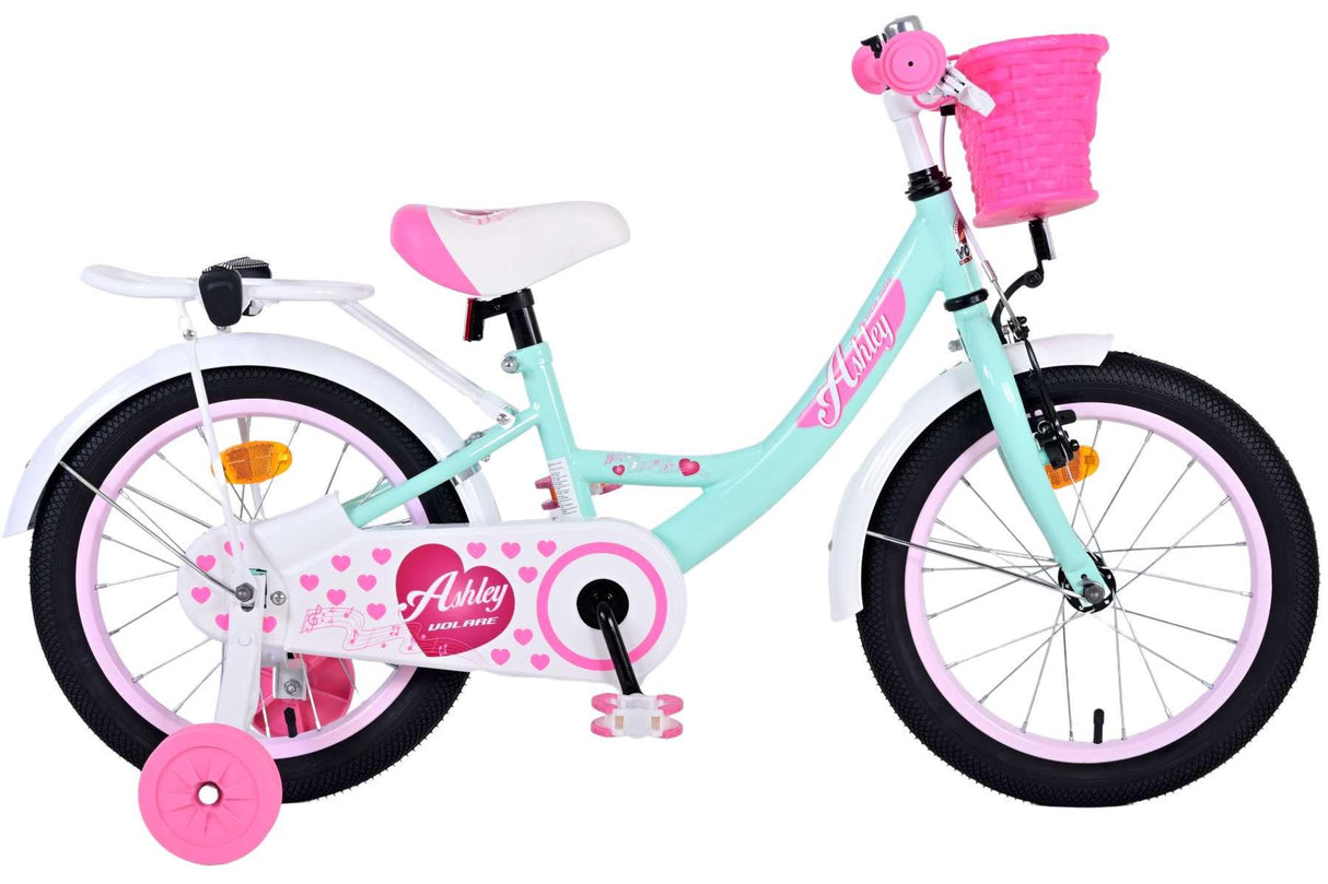 Volare Ashley Kinderfahrrad - Mädchen - 16 Zoll - Grün