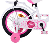 Volare Ashley Kinderfahrrad - Mädchen - 16 Zoll - Weiß