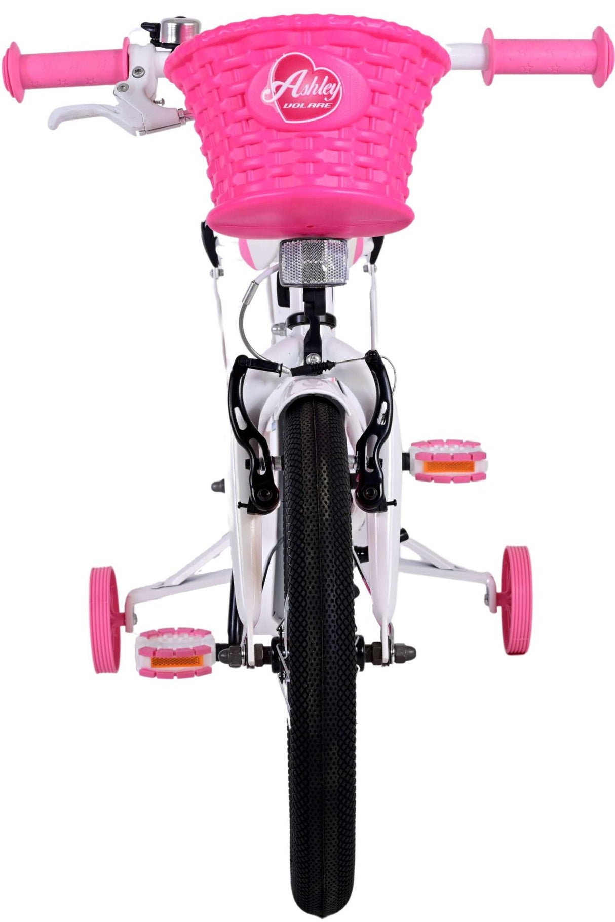 Volare Ashley Kinderfahrrad - Mädchen - 16 Zoll - Weiß
