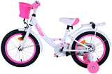 Volare Ashley Kinderfahrrad - Mädchen - 16 Zoll - Weiß