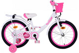 Volare Ashley Kinderfahrrad - Mädchen - 18 Zoll - Weiß