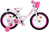 Volare Ashley 18-Zoll-Kinderfahrrad mit Handbremsen und abnehmbaren SeitenrÃ¤dern