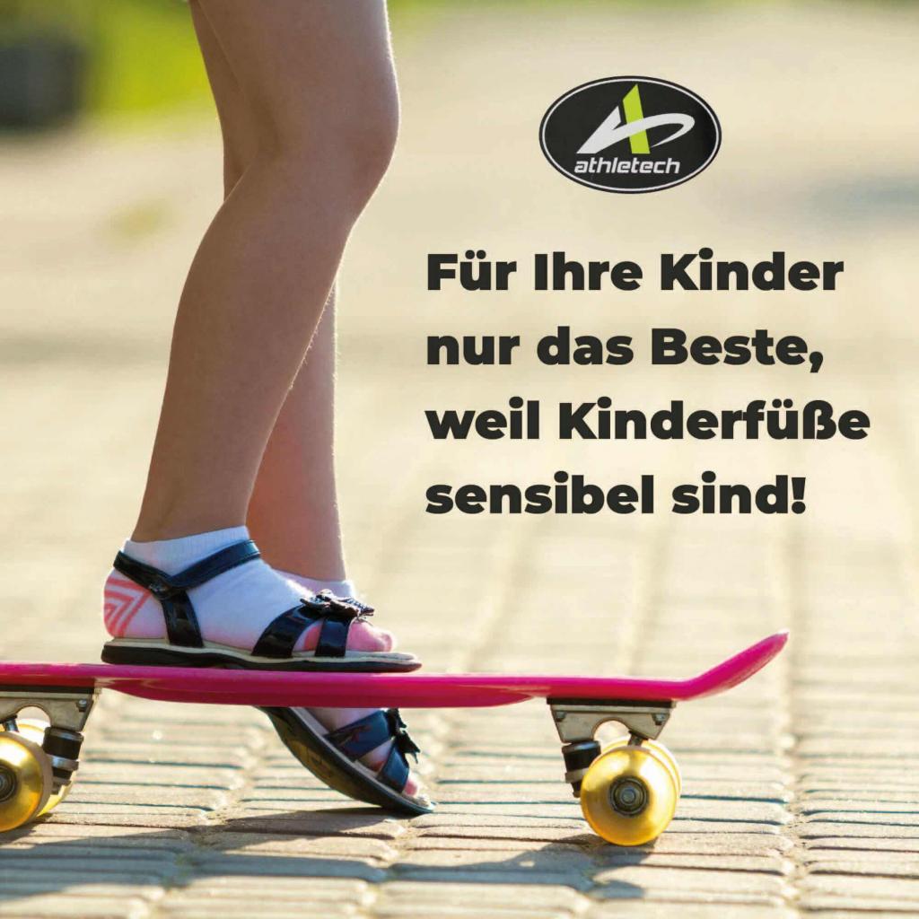 Athletech Sportsocken fÃ¼r Kinder bis Gr. 28 FunktionsÃ¼bersicht