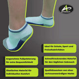 Athletech 6 Paar Low-Cut-Sportsocken für Kinder 3-5 Jahre bis Gr. 34 bunt