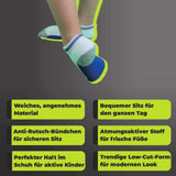 Athletech 6 Paar Low-Cut-Sportsocken für Kinder 3-5 Jahre bis Gr. 34 bunt