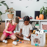 Fenchis Aufbewahrungsboxen mit spielenden Kindern