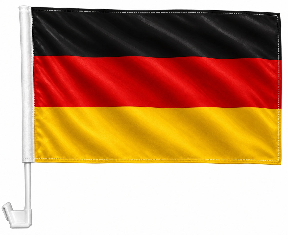 Autoflagge Deutschland 30 x 40 cm Auto Flagge Fahne Autofahne Fensterflagge Fanfahne