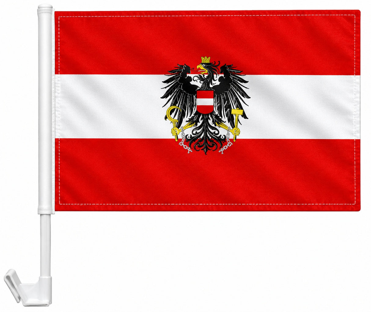 Autoflagge Österreich 30 x 40 cm Auto Flagge Fahne Autofahne Fensterflagge Fanfahne