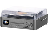 auvisio Musikanlage MHX-630 Plattenspieler/Digitalisierer, CD, DAB+/FM/ Internetradio und AUX