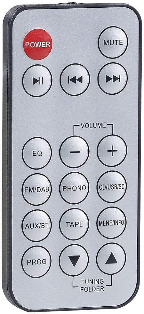 Fernbedieung des MHX-640 Schallplattenspieler