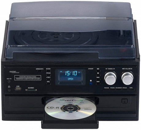 Auvisio Hifi-Anlage MHX-640 mit offenem CD-Fach