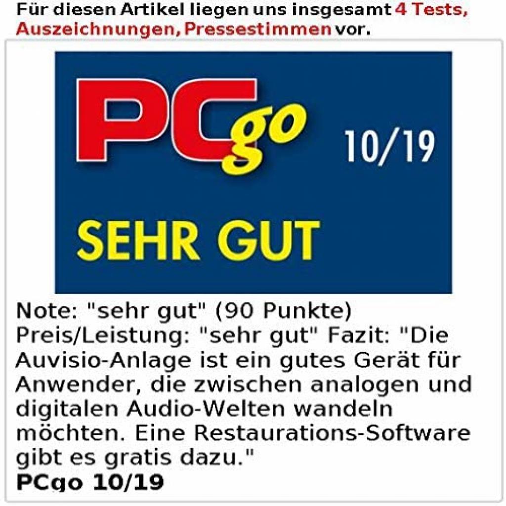 auvisio Musikanlage MHX-620 Plattenspieler/Digitalisierer, BT, DAB+, CD, MC, USB, MP3
