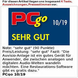 auvisio Musikanlage MHX-620 Plattenspieler/Digitalisierer, BT, DAB+, CD, MC, USB, MP3