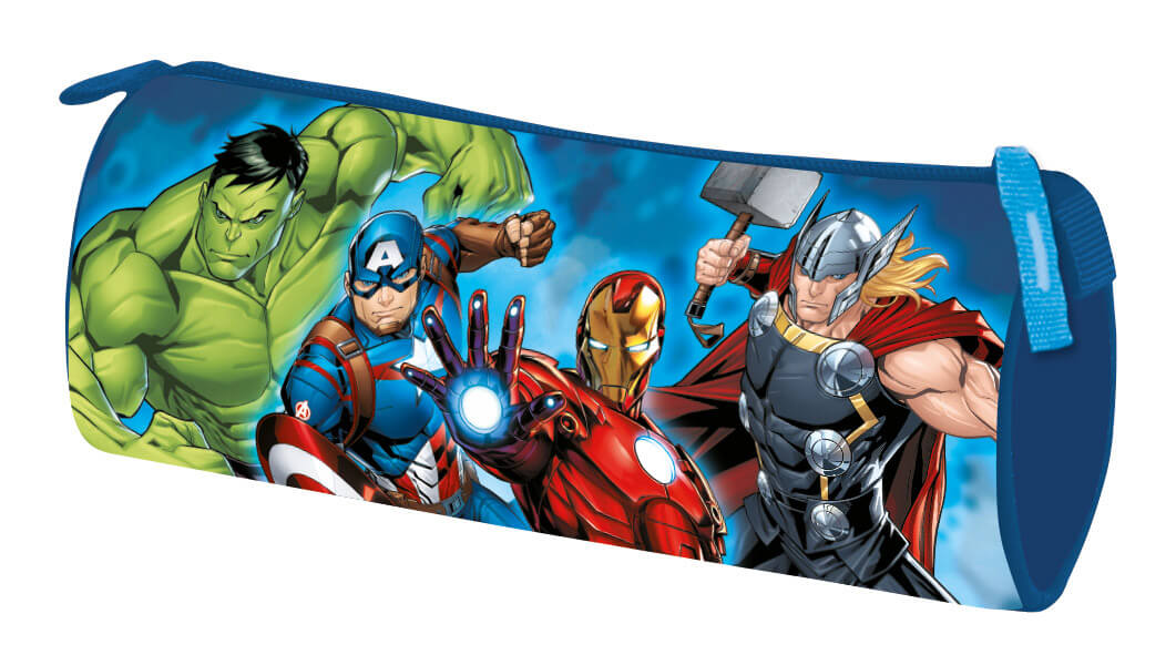 Schlampermäppchen Avengers – Vorderseite – Vorderseite des Avengers Schlampermäppchens, Design und Farben erkennbar.