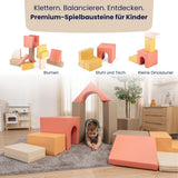 IGLU SET 21 Creativity - verschiedene Farben- Schaumstoff-Bausteine / Spielbausteine für Kinder zw. 1-5 Jahre