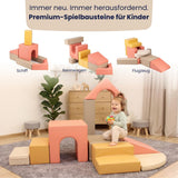 IGLU SET 21 Creativity - verschiedene Farben- Schaumstoff-Bausteine / Spielbausteine für Kinder zw. 1-5 Jahre
