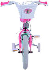 Volare Barbie Kinderfahrrad für Mädchen - 14 Zoll in Rosa mit Handbremsen