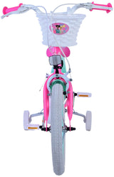 Volare Barbie Kinderfahrrad für Mädchen - 16 Zoll in Rosa mit zwei Handbremsen