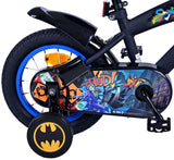 Batman 12-Zoll-Kinderfahrrad in Schwarz - Sicherheit, Komfort und Spaß in einem!