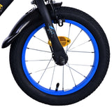 Volare Batman 14-Zoll-Kinderfahrrad schwarz - Sicherheit, Komfort und Spaß für jedes Kind!