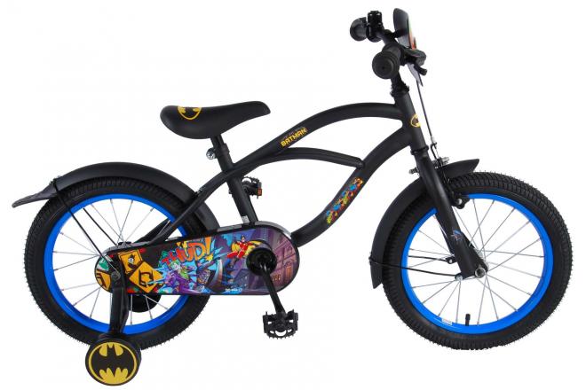 Das ultimative Batman 16-Zoll Kinderfahrrad - Sicherheit, Komfort und Spaß in einem!