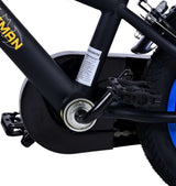 B-WARE - Volare Batman 12-Zoll-Kinderfahrrad schwarz - Sicherheit, Komfort und Spaß für jedes Kind!